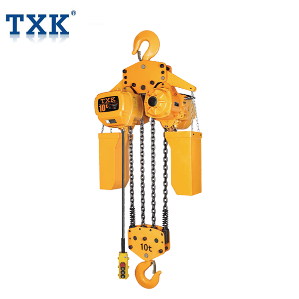 Txk挂钩式环链电动葫芦10吨-常规款